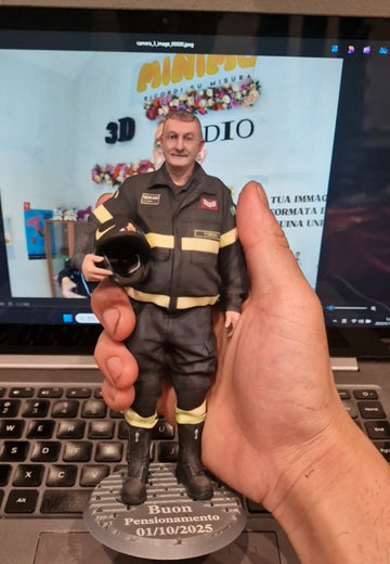 MINIME Statuetta 3D personalizzata da foto