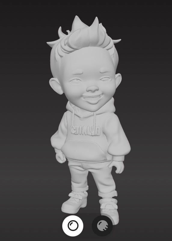 Custom 3D modeling files for 3D printing, Pixar style 3D modeling files, 3D miniature model files