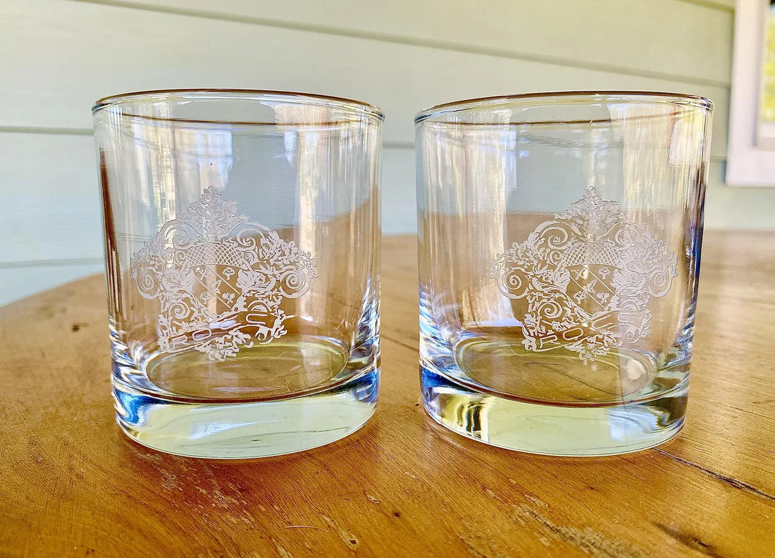 Bicchieri da whisky personalizzati/Qualsiasi immagine, qualsiasi nome, qualsiasi stile/Singolo o doppio lato/Foto, loghi, nomi e altro ancora incisi su misura