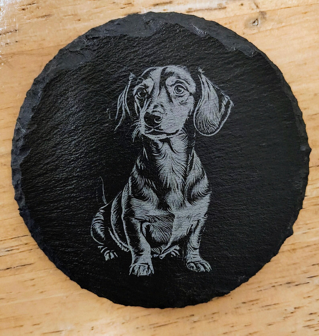 Sottobicchieri personalizzati con foto di bassotto